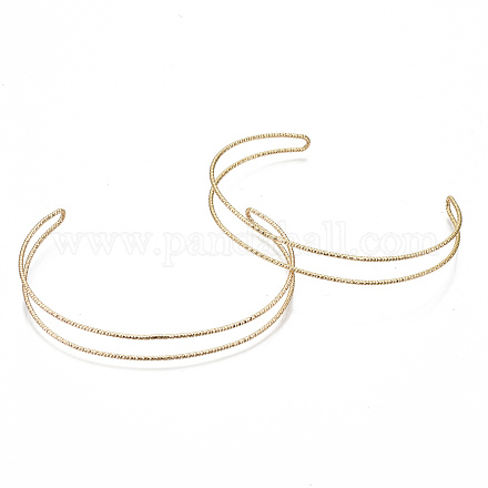 Латунные браслеты из манжеты KK-S354-279-NF-1