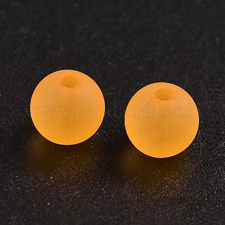 Прозрачные акриловый шар бисером FACR-R021-8mm-13-1