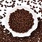 Opaque Acrylic Beads, Peanut, Coconut Brown, 6.5x4x3mm, Hole: 1.5mm, about 9998pcs/500g