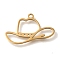 201 Stainless Steel Pendants, Hat Charms, Golden, 12.5x22x1mm, Hole: 1.5mm