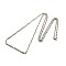 Tarnish Resistant Fashionable 304 Stainless Steel Rope Chain Necklace Making, with Lobster Claw Clasps, Stainless Steel Color, 28 inch~30 inch(71.1~76.2cm)x3mm