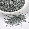 MIYUKI Delica Beads, Cylinder, Japanese Seed Beads, 11/0, (DB0168) Opaque Gray AB, 1.3x1.6mm, Hole: 0.8mm, about 100000pcs/500g