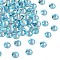 Preciosa® MAXIMA Crystal No Hotfix Flatback Stones, Czech Crystal, Dura Foiling, Round(438 11 615 Chaton Rose), 60010 200 Aqua Bohemica AB, SS6(1.9~2.1mm)