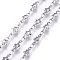 Tarnish Resistant 304 Stainless Steel Link Chains, Soldered, Star, Stainless Steel Color, 10x4.5x2mm