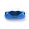 Brass Ball Chain Connectors, Dodger Blue, 10x3.5~4mm, Hole: 3mm