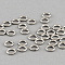 Tarnish Resistant 304 Stainless Steel Open Jump Rings, Stainless Steel Color, 18 Gauge, 7x1mm, Inner Diameter: 5mm