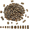 PH PandaHall 120pcs Large Hole Tibetan Tube Beads, 12 Styles Antique Bronze Spacers Beads Alloy Tube European Beads Jewelry Loose Beads for Bracelet Necklace Earring Jewelry Making Supplies