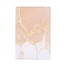 Hot Stamping Cardboard Paper Jewelry Display Cards, for Hanging Earring & Necklace, Rectangle, PeachPuff, 9x6x0.04cm, Hole: 1.6mm
