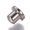 Tarnish Resistant 201 Stainless Steel Findings, Stainless Steel Color, 6.5x7.5mm