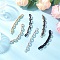CCB Plastic Handmade Cable Chains, Oval, Mixed Color, 20.5x10.5x3mm