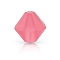 Preciosa® Crystal Beads, Czech Crystal, Bicone(451 69 302 Rondelle), 70040 840 Indian Pink Matt, 6mm, Hole: 1mm