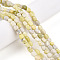 Natural Jade Beads Strands, Nuggets, Tumbled Stone, 3.5~8.5x4.5~7.5x4.5~7.5mm, Hole: 0.7mm, about 53~60pcs/strand, 14.96~15.55 inch(38~39.5cm)