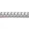 Tarnish Resistant 201 Stainless Steel Cuban Link Chains, Unwelded, Stainless Steel Color, 8.5x6x2mm