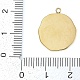 Подвески из нержавеющей стали 304 со стразами STAS-L022-479G-03-3