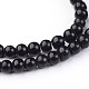 Стекло круглые бусины нити GLAA-O005-A02-3mm-1