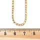 Цепочки-цепочки Figaro из нержавеющей стали 304 STAS-F034-03G-4
