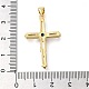 Подвески из латуни с прозрачным фианитом KK-M101-05G-07-3