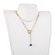 Lariat ожерелья NJEW-JN03028-05-5
