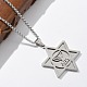 Ханука 201 подвеска из нержавеющей стали Звезда Давида NJEW-Z058-02P-2