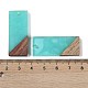 Подвески из смолы и дерева WOOD-F015-09F-3