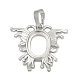 Сеттинги для кулона (кабошонов) KK-S521-17D-P-1