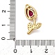 Латунные микро проложить кубического циркония подвески KK-I276-04G-04A-3