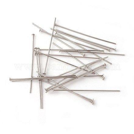 Плоские головки штифтов из нержавеющей стали 304 STAS-G185-07P-0.6x30mm-1
