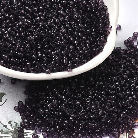 Прозрачные цветные стеклянные круглые бусины SEED-B001-06A-06-1