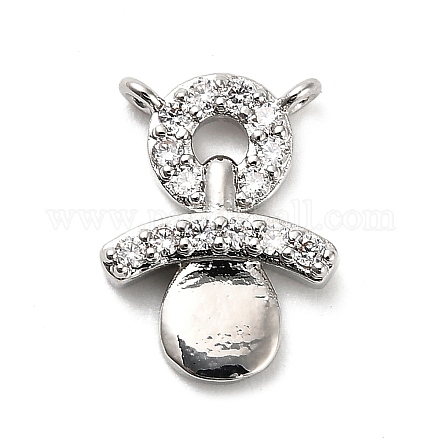 Латунные микро проложить кубического циркония подвески KK-L229-51P-1