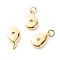 Brass Micro Pave Clear Cubic Zirconia Pendants, Cadmium Free & Lead Free, Teardrop, Real 18K Gold Plated, 16.5x9.5x3.5mm, Hole: 3.5mm