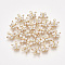 Brass Cubic Zirconia Charms, Cadmium Free & Nickel Free & Lead Free, Butterfly, Clear, Real 18K Gold Plated, 8x9x2.5mm, Hole: 1mm