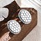 Brass Stud Earrings, Oval, Real Platinum Plated, 11x9mm
