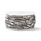 Tarnish Resistant Ion Plating(IP) Handmade 304 Stainless Steel Cable Chains, Soldered, with Spool, Flat Oval, Stainless Steel Color, 1.5~2mm, about 32.8 Feet(10m)/roll