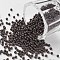 11/0 Grade A Round Glass Seed Beads, Baking Paint, Camel, 2.3x1.5mm, Hole: 1mm, about 48500pcs/pound