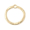 Alloy Pendants, Round Ring Charms, Rack Plating, Lead Free & Cadmium Free, Golden, 27x26x2mm, Hole: 2mm