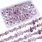 4 Strands Natural Amethyst Chip Beads Strands, 5~8x5~8mm, Hole: 1mm, about 31.5 inch