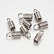 Tarnish Resistant 304 Stainless Steel Terminators, Coil Cord Ends, Stainless Steel Color, 13x6mm, Hole: 4.5mm, Inner Diameter: 4.5mm