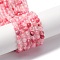 Natural Rhodonite Beads Strands, Faceted, Round, 4.5mm, Hole: 0.7mm, about 89~92pcs/strand, 14.88''~15.47''(37.8~39.3cm)