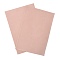Jewelry Flocking Cloth, Polyester, Self-adhesive Fabric, Rectangle, Pink, 29.5x20x0.07cm