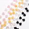 Gemstone Beads, Rose, Mixed Style, 8x6~7mm, Hole: 1mm