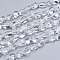 Natural Quartz Crystal Beads Strands, Rock Crystal, Tumbled Stone, Nuggets, 9~11x8~9x5~10mm, Hole: 0.8mm, about 45pcs/strand, 39cm