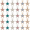 36Pcs 6 Colors Alloy Rhinestone Pendants, Star, Mixed Color, 15.5x12.5x2mm, Hole: 2mm, 6pcs/color