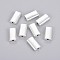 Tibetan Style Alloy Beads, Rectangle, Antique Silver, 15x8x4mm, Hole: 1.8mm