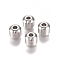 Tarnish Resistant 201 Stainless Steel Beads, Column, Stainless Steel Color, 8x8mm, Hole: 3mm