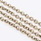 Iron Cable Chains, Unwelded, with Spool, Oval, Lead Free & Nickel Free, Antique Bronze, 2x2x0.5mm, about 328.08 Feet(100m)/roll