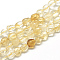 Natural Citrine Beads Strands, Nuggets, 8~15x7~12x4~12mm, Hole: 1mm, about 30~45pcs/strand, 15.7 inch