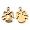 Ion Plating(IP) 304 Stainless Steel Charms, Manual Polishing, Christmas Bell, Golden, 15x11.5x1.5mm, Hole: 1.2mm