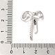 Латунные микропаве прозрачные подвески с фианитом KK-G499-05P-3