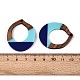 Подвески из смолы и ореха RESI-T057-42-3