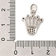 Латунные микро проложить кубического циркония подвески KK-C072-39P-3